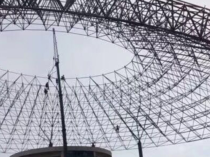 洛阳篮球馆球形网架厂家价格